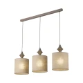 AMURA NEW BROWN LAMPA WISZĄCA 3XE27 11440 TK Lighting