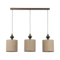 AMURA NEW BROWN LAMPA WISZĄCA 3XE27 11440 TK Lighting