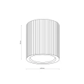EVE CORTE WOOD LAMPA SUFITOWA 1XGU10 11442 TK Lighting