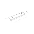 MAGNETIC EASY ŁĄCZNIK BLACK DO SZYNOPRZEWODU 18023 TK Lighting