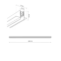 MAGNETIC EASY SZYNA WHITE PODTYNKOWA 2M 18234 TK Lighting