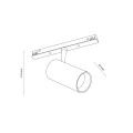 MAGNETIC EASY SPOT WHITE 12W CCT 18278 TK Lighting