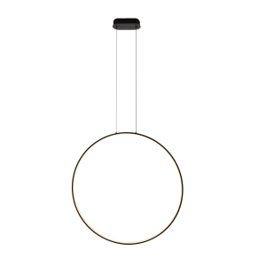 MAXLIGHT P0654 LAMPA WISZĄCA VISUAL VER 28W BLACK 80cm - P0654 Maxlight