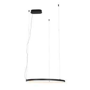 MAXLIGHT P0656 LAMPA WISZĄCA VISUAL HOR 22W BLACK 60cm - P0656 Maxlight