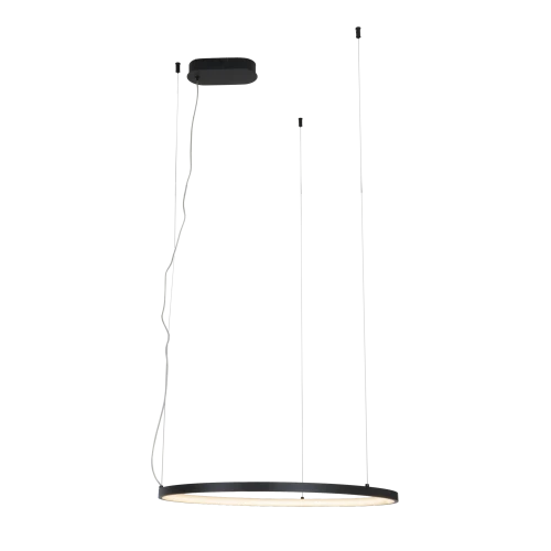 MAXLIGHT P0656 LAMPA WISZĄCA VISUAL HOR 22W BLACK 60cm - P0656 Maxlight