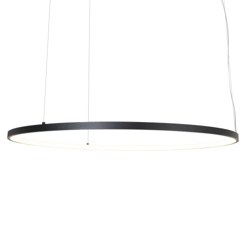 MAXLIGHT P0658 LAMPA WISZĄCA VISUAL HOR 28W BLACK 80cm - P0658 Maxlight