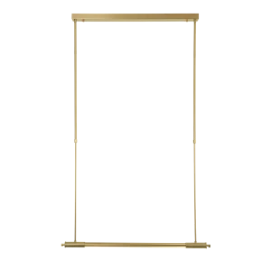 MAXLIGHT P0660D LAMPA WISZĄCA FLUSORE BRUSHED GOLD - P0660D Maxlight