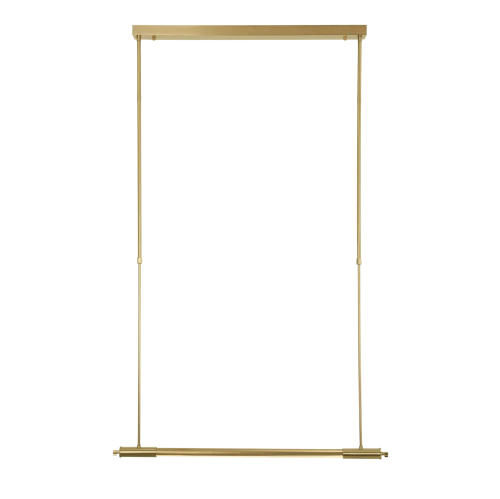 MAXLIGHT P0660D LAMPA WISZĄCA FLUSORE BRUSHED GOLD - P0660D Maxlight