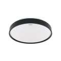 Plafon okrągły LED 12W czarna rama, barwa 4000K neutralna średnica 25,5cm