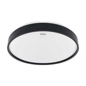 Plafon okrągły LED 24W czarna rama, barwa 4000K neutralna średnica 32,5cm