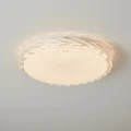 Plafon okrągły FALA LED C 24W biały, barwa zmienna CCT, średnica 39cm