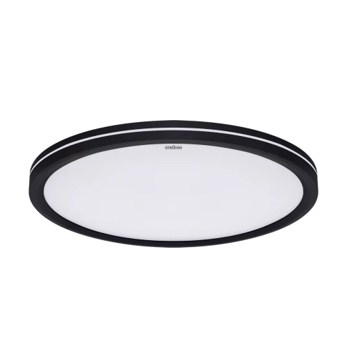 Plafon okrągły AMADEUS LED C 24W czarny, barwa zmienna CCT, średnica 30cm