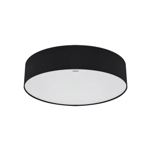 Plafon okrągły SYMBOL C 2xE27 czarny, średnica 29cm