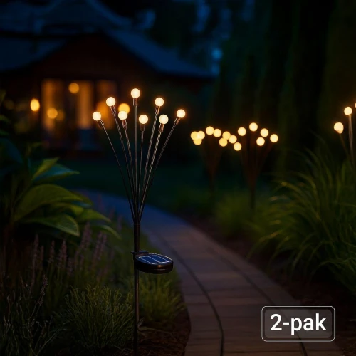 Lampka Solarna Multi 8 3000K IP44 2szt EKO2496 Eko-Light