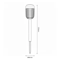 Lampka Solarna Flame 1800K IP44 EKO2501 Eko-Light