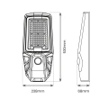 Lampa Solarna Kobra II 400W 2400lm 4000K IP65 EKO2512 Eko-Light