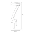 Lampka Solarna Zorro 3000K IP44 EKO2521 Eko-Light