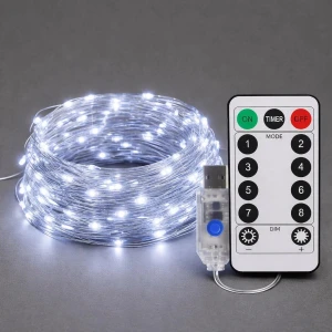 Kurtyna Okienna Girlanda Mery 300 LED USB Zimna 9000K EKG2681 Eko-Light