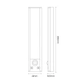 Lampka Podszafkowa Viro 3CCT 30cm Czarny Dwupak EKB2579 Eko-Light