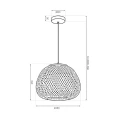 Lampa wisząca Petra 1xE27 ML2585 Milagro