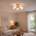 Lampa sufitowa PAFOS GOLD 5xE27 ML2766 Milagro