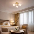 Lampa sufitowa CLARA GOLD 3xE27 ML2760 Milagro