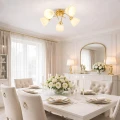 Lampa sufitowa CLARA GOLD 5xE27 ML2761 Milagro