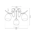 Lampa sufitowa ELLA 3xE27 ML2762 Milagro