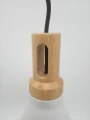Lampa wisząca NORDIC WOODY biało drewniana 25 cm ST-5097c Step into Design