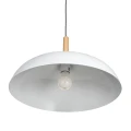 Lampa wisząca SAUCER 45 cm -  biała minimalistyczna oprawa do wnętrz nowoczesnych ST-5219 white Step into Design