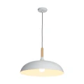 Lampa wisząca SAUCER 45 cm -  biała minimalistyczna oprawa do wnętrz nowoczesnych ST-5219 white Step into Design