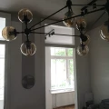 Lampa wisząca ASTRIFERO-15, 110 cm -  bursztynowo czarna  ST-9047-15 Step into Design