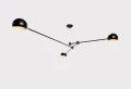 Lampa wisząca ASTRONOMY-3, 175 cm - czarna ST-5335B-3 BLACK Step into Design