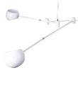 Lampa wisząca ASTRONOMY-3, 175 cm - biała ST-5335B-3 WHITE Step into Design
