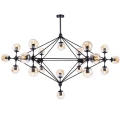 Lampa wisząca ASTRIFERO-21, 165 cm -  bursztynowo czarna  ST-9047-21 Step into Design