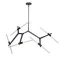 Lampa wisząca STICKS-10 czarna ST-1001-10 black Step into Design