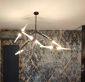 Lampa wisząca STICKS-10 czarna ST-1001-10 black Step into Design