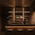 Lampa wisząca BEAM-120 LED - złota oprawa liniowa  ST-8960-L120 Step into Design