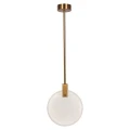 Lampa wisząca MARBLE LED marmurowo złota 30 cm ST-8950-30 Step into Design