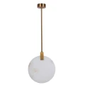 Lampa wisząca MARBLE LED marmurowo złota 30 cm ST-8950-30 Step into Design
