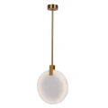Lampa wisząca MARBLE LED marmurowo złota 30 cm ST-8950-30 Step into Design
