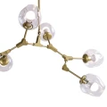 Lampa wisząca MODERN ORCHID-6 złoto transparentna 130 cm ST-1232-6 GOLD transparent Step into Design