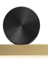 Lampa ścienna BOOGIE LED złoto czarna 45 cm MD-7014 wall Step into Design