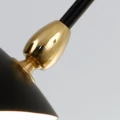 Lampa wisząca CRANE-2P dwuramienna czarna  P8702 Step into Design