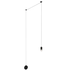 Lampa ścienna LINEA-1 WALL czarna XT004P Step into Design