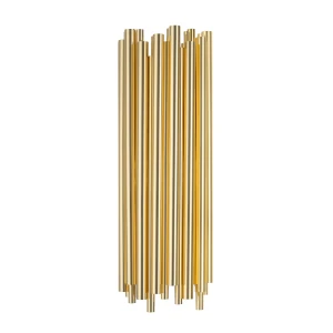 Lampa ścienna TUBO GOLD 50 cm- nowoczesny metalowy kinkiet do salonu ST-1671 GOLD Step into Design