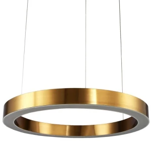 Lampa wisząca CIRCLE 120 - LED, ring mosiądz szczotkowany  ST-8848-120 brass Step into Design