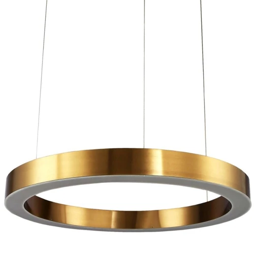 Lampa wisząca CIRCLE 120 - LED, ring mosiądz szczotkowany  ST-8848-120 brass Step into Design