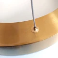 Lampa wisząca CIRCLE 120 - LED, ring mosiądz szczotkowany  ST-8848-120 brass Step into Design
