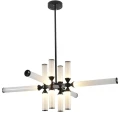 Lampa wisząca QUADRO-12 LED czarna  RH115-12P  Step into Design
